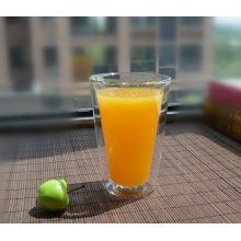 Popular bulk insulted double wall juice glass.